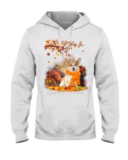 Fall Leaf - Corgi Hooded Sweatshirt tile
