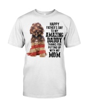 Father Day - labradoodle Classic T-Shirt tile