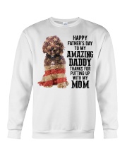 Father Day - labradoodle Crewneck Sweatshirt tile