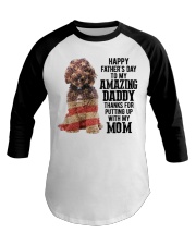 Father Day - labradoodle Baseball Tee tile