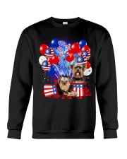 4th July Balloons - Yorkshire Terrier Crewneck Sweatshirt tile