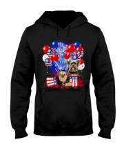 4th July Balloons - Yorkshire Terrier Hooded Sweatshirt tile