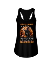 Recognize - BLACK Shih-Poo Ladies Flowy Tank tile