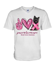 Cure - Cairn Terrier 2 V-Neck T-Shirt tile
