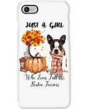 Fall And - Boston Terrier 1 Phone Case tile