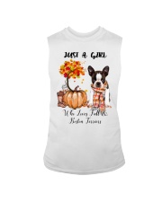 Fall And - Boston Terrier 1 Sleeveless Tee tile