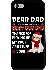 Christmas Dad - Japanese Chin 1 Phone Case tile