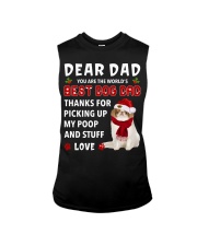 Christmas Dad - Japanese Chin 1 Sleeveless Tee tile