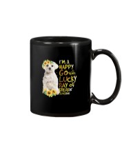 I Am Happy Go Lucky Maltese 1 Mug tile