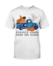 156 Country Roads Bullmastiff Classic T-Shirt front