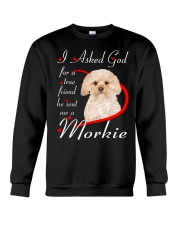 He Sent - GOLD Morkie Crewneck Sweatshirt tile
