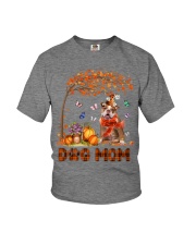 Pumpkin Mom - Old English Bulldog Youth T-Shirt tile