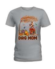 Pumpkin Mom - Old English Bulldog Ladies T-Shirt tile