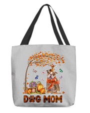 Pumpkin Mom - Old English Bulldog All-Over Tote tile