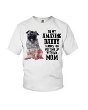 Amazing Daddy - pug Youth T-Shirt tile