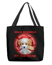 Dark Moon - Shih-Poo All-Over Tote tile