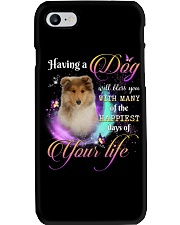Happiest - Rough Collie 2 Phone Case tile