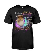 Happiest - Rough Collie 2 Classic T-Shirt front