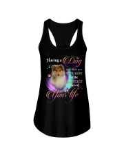 Happiest - Rough Collie 2 Ladies Flowy Tank tile