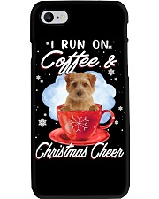 Xmas Coffee - Norfolk Terrier Phone Case tile
