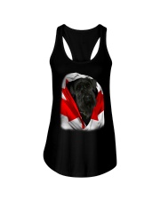 Canada Flag - Giant Schnauzer Ladies Flowy Tank tile