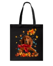 Flying Scarf - Redbone Coonhound Tote Bag tile