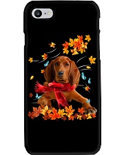 Flying Scarf - Redbone Coonhound Phone Case tile