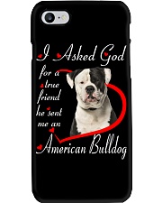 He Sent - American Bulldog Phone Case tile
