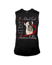 He Sent - American Bulldog Sleeveless Tee tile
