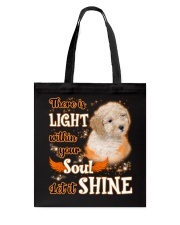 Shine - CREAM Toy Poodle Tote Bag tile