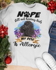 Allergic - BLACK Miniature Poodle Classic T-Shirt apparel-classic-tshirt-lifestyle-front-81