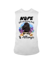 Allergic - BLACK Miniature Poodle Sleeveless Tee tile