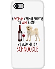 She Also Needs - Schnoodle Phone Case tile