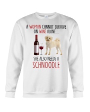 She Also Needs - Schnoodle Crewneck Sweatshirt tile