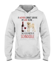 She Also Needs - Schnoodle Hooded Sweatshirt tile