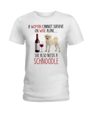 She Also Needs - Schnoodle Ladies T-Shirt tile