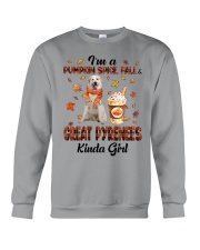 Pumpkin Kinda - Great Pyrenees 2 Crewneck Sweatshirt tile