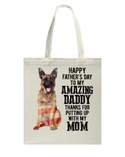 Father Day - German Shepherd Tote Bag tile