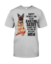 Father Day - German Shepherd Classic T-Shirt front