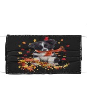 Autumn Leaves Scraf - Border Collie Mask tile