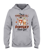 Pumpkin Kinda - Pomsky Hooded Sweatshirt tile