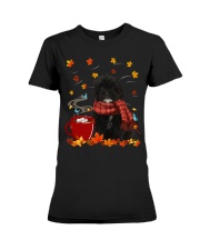 Hot Chocolate - BLACK Shih-Poo Premium Fit Ladies Tee tile