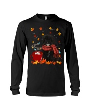 Hot Chocolate - BLACK Shih-Poo Long Sleeve Tee tile