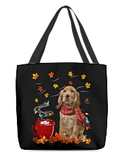 Hot Chocolate - English Cocker Spaniel All-Over Tote tile