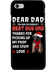 Christmas Dad - Brussels griffon Phone Case tile
