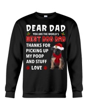 Christmas Dad - Brussels griffon Crewneck Sweatshirt tile