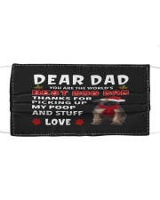 Christmas Dad - Brussels griffon Mask tile