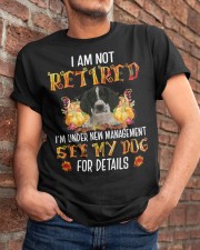 Retired - English Springer Spaniel 1 Classic T-Shirt apparel-classic-tshirt-lifestyle-26