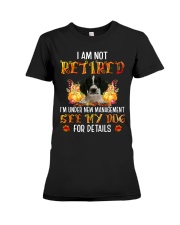 Retired - English Springer Spaniel 1 Premium Fit Ladies Tee tile