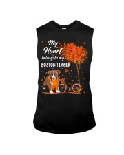 Belonging - RED Boston Terrier Sleeveless Tee tile